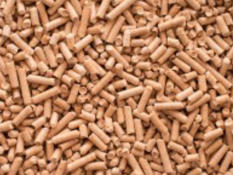 Granulés de bois en vrac